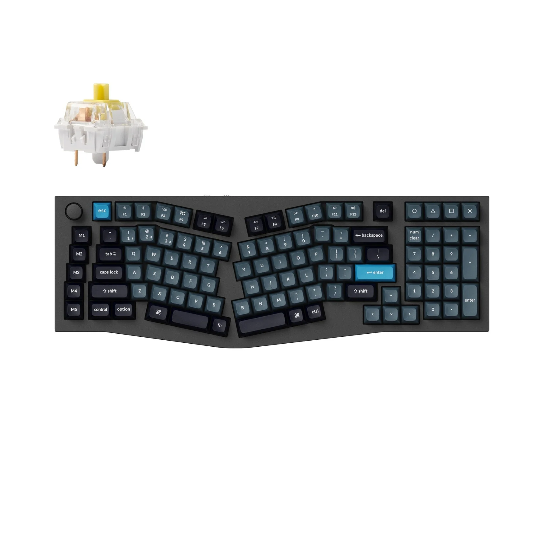 Keychron Q13 Pro (Alice Layout) QMK/VIA Wireless Custom Mechanical Keyboard - Image 3