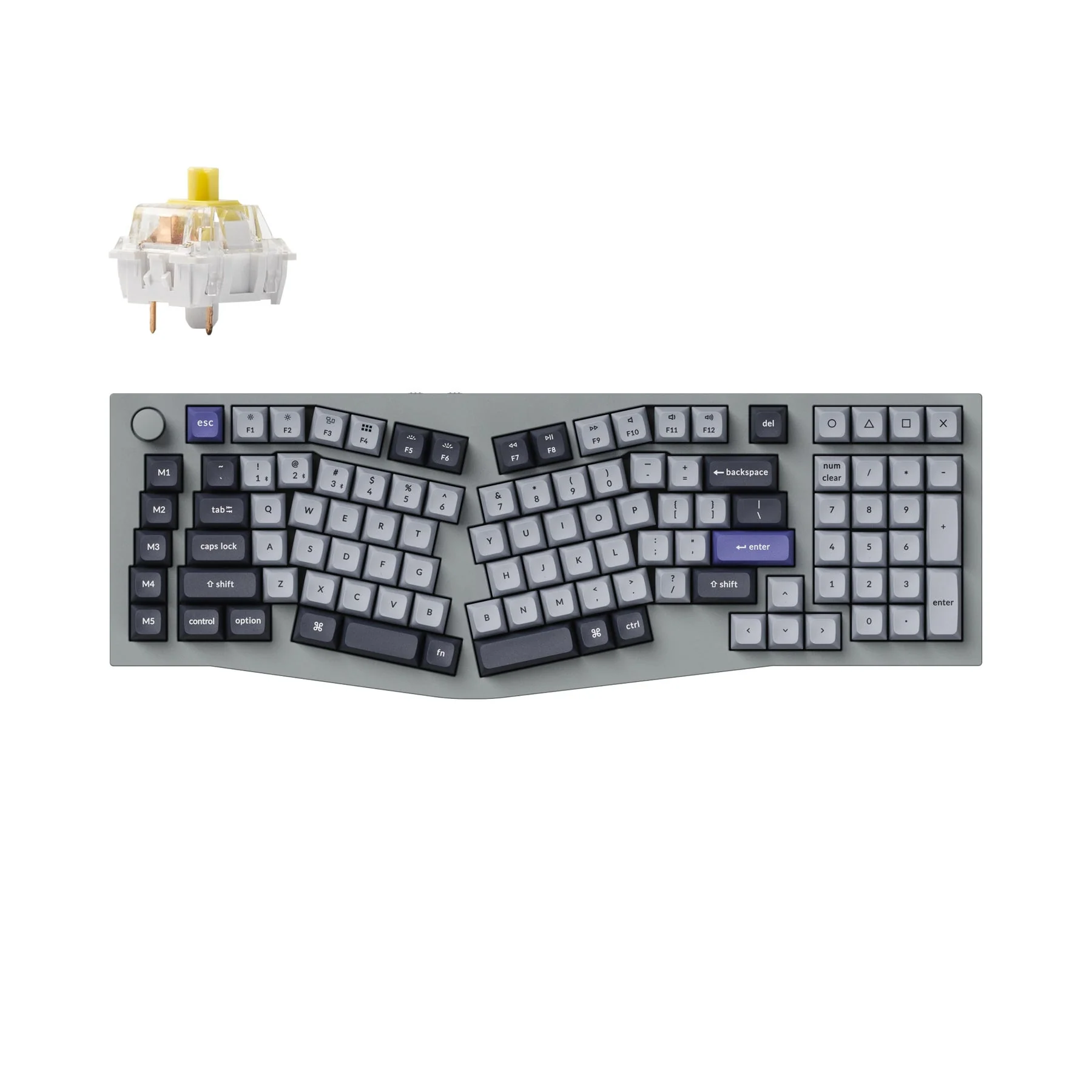 Keychron Q13 Pro (Alice Layout) QMK/VIA Wireless Custom Mechanical Keyboard - Image 6