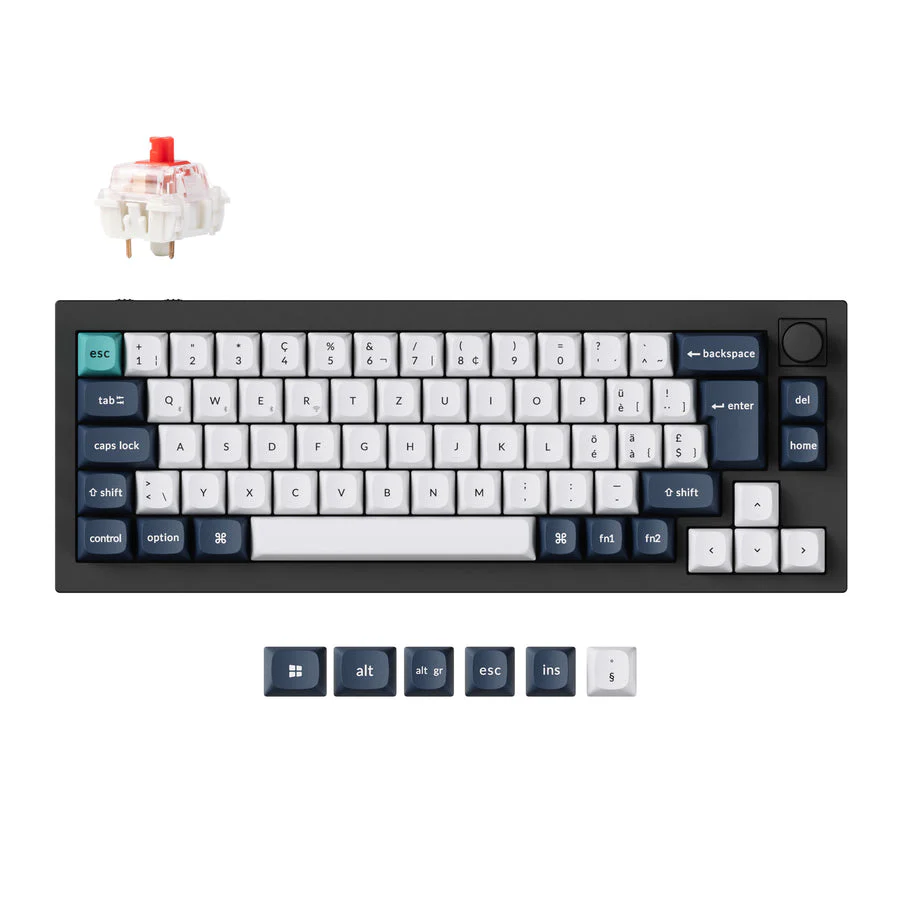 Keychron Q2 Max QMK/VIA Wireless Custom Mechanical Keyboard ISO Layout Collection - Image 10