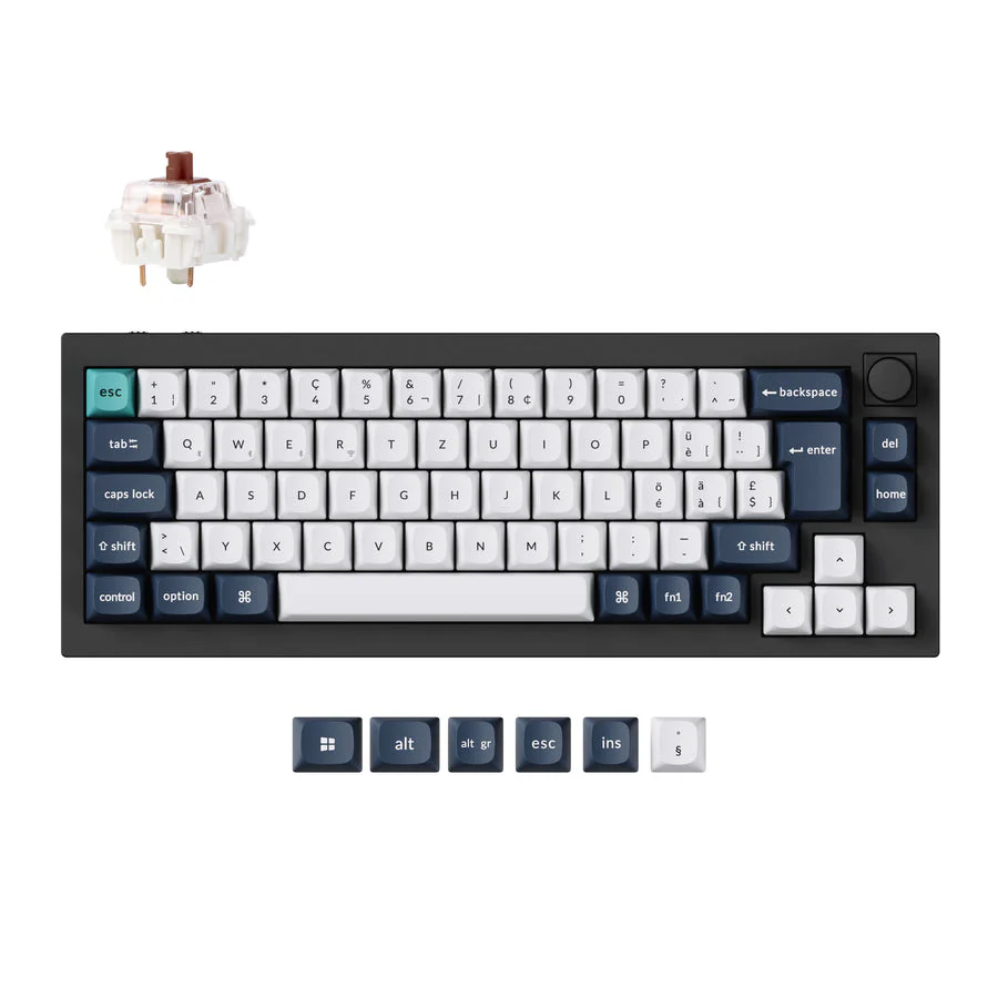 Keychron Q2 Max QMK/VIA Wireless Custom Mechanical Keyboard ISO Layout Collection - Image 11