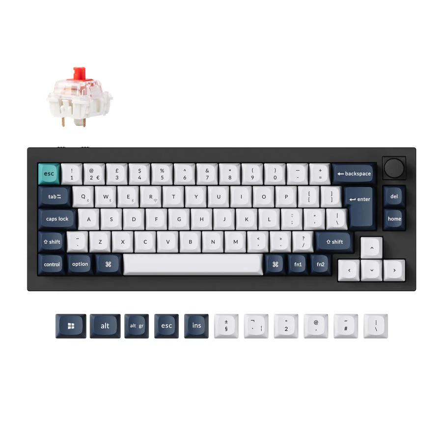 Keychron Q2 Max QMK/VIA Wireless Custom Mechanical Keyboard ISO Layout Collection - Image 4