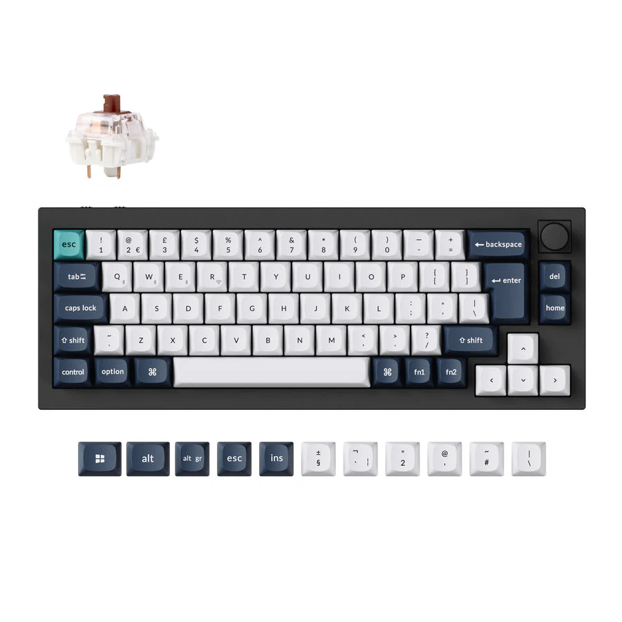 Keychron Q2 Max QMK/VIA Wireless Custom Mechanical Keyboard ISO Layout Collection - Image 5
