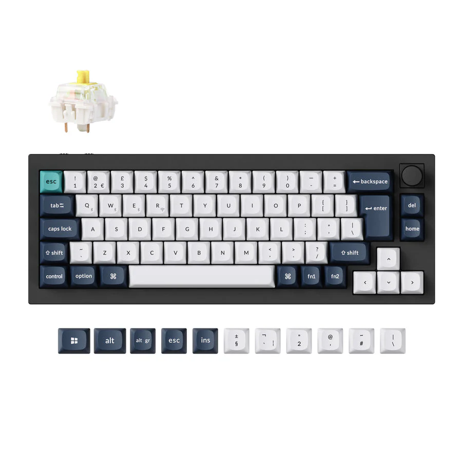Keychron Q2 Max QMK/VIA Wireless Custom Mechanical Keyboard ISO Layout Collection - Image 6