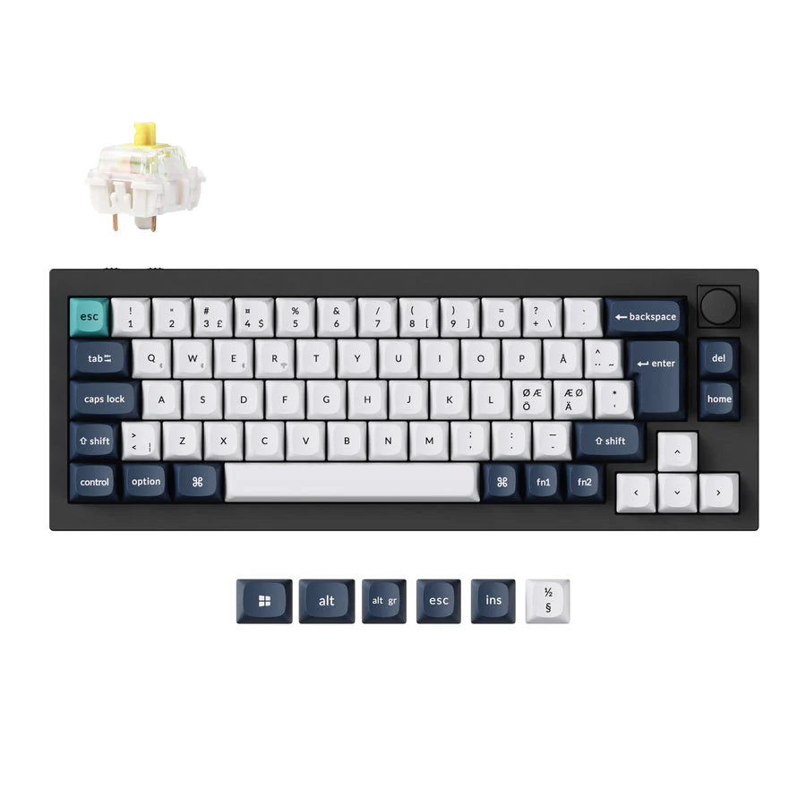 Keychron Q2 Max QMK/VIA Wireless Custom Mechanical Keyboard ISO Layout Collection - Image 9
