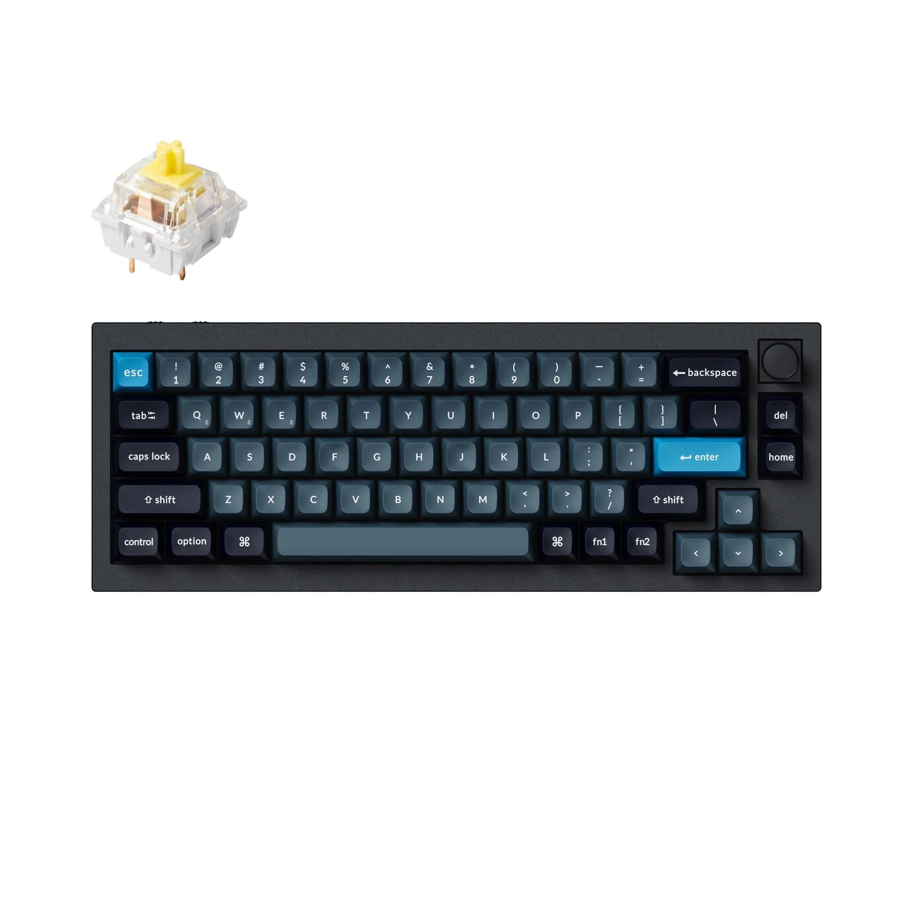 Keychron Q2 Pro QMK/VIA Wireless Custom Mechanical Keyboard - Image 3