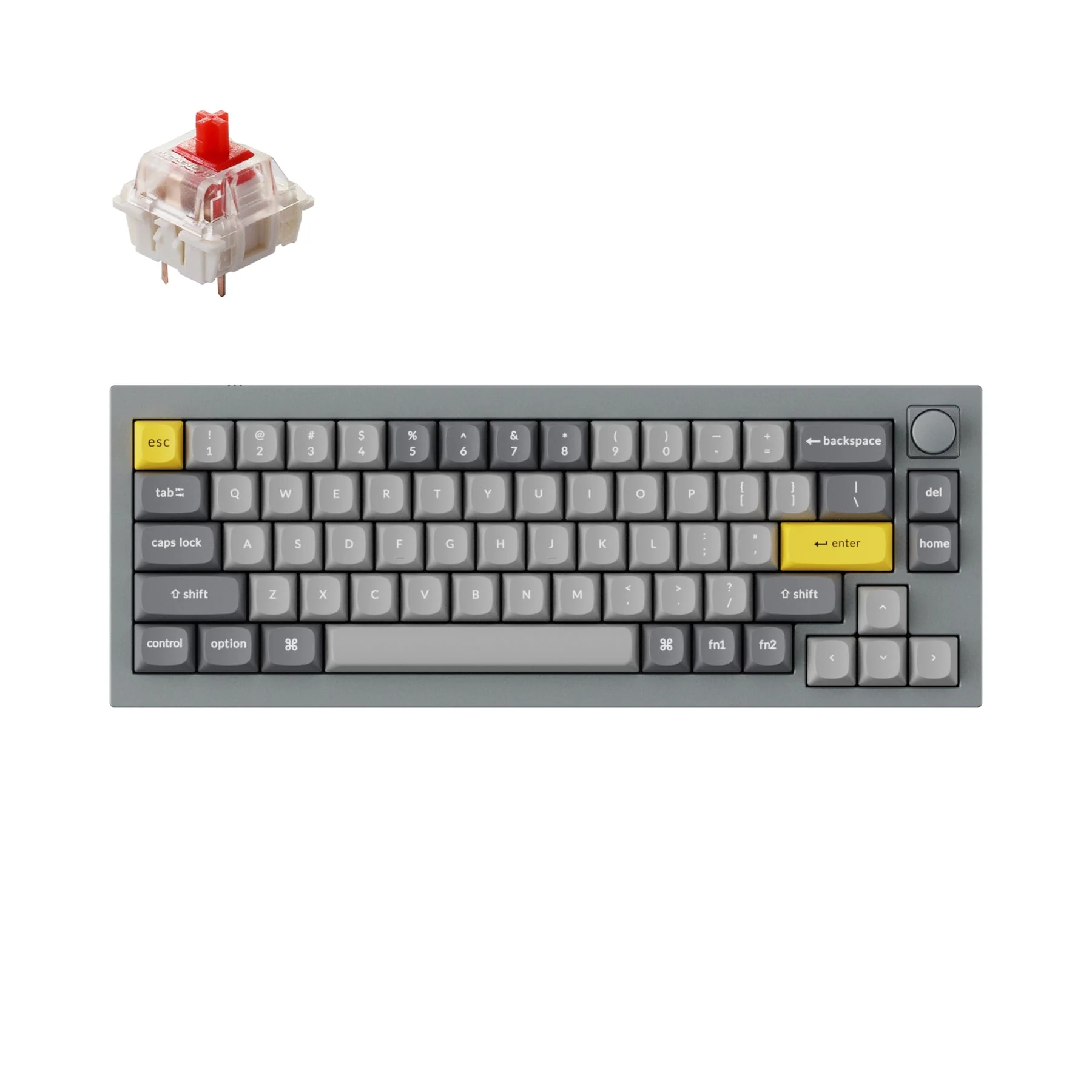 Keychron Q2 QMK Custom Mechanical Keyboard (US ANSI Layout) - Image 16