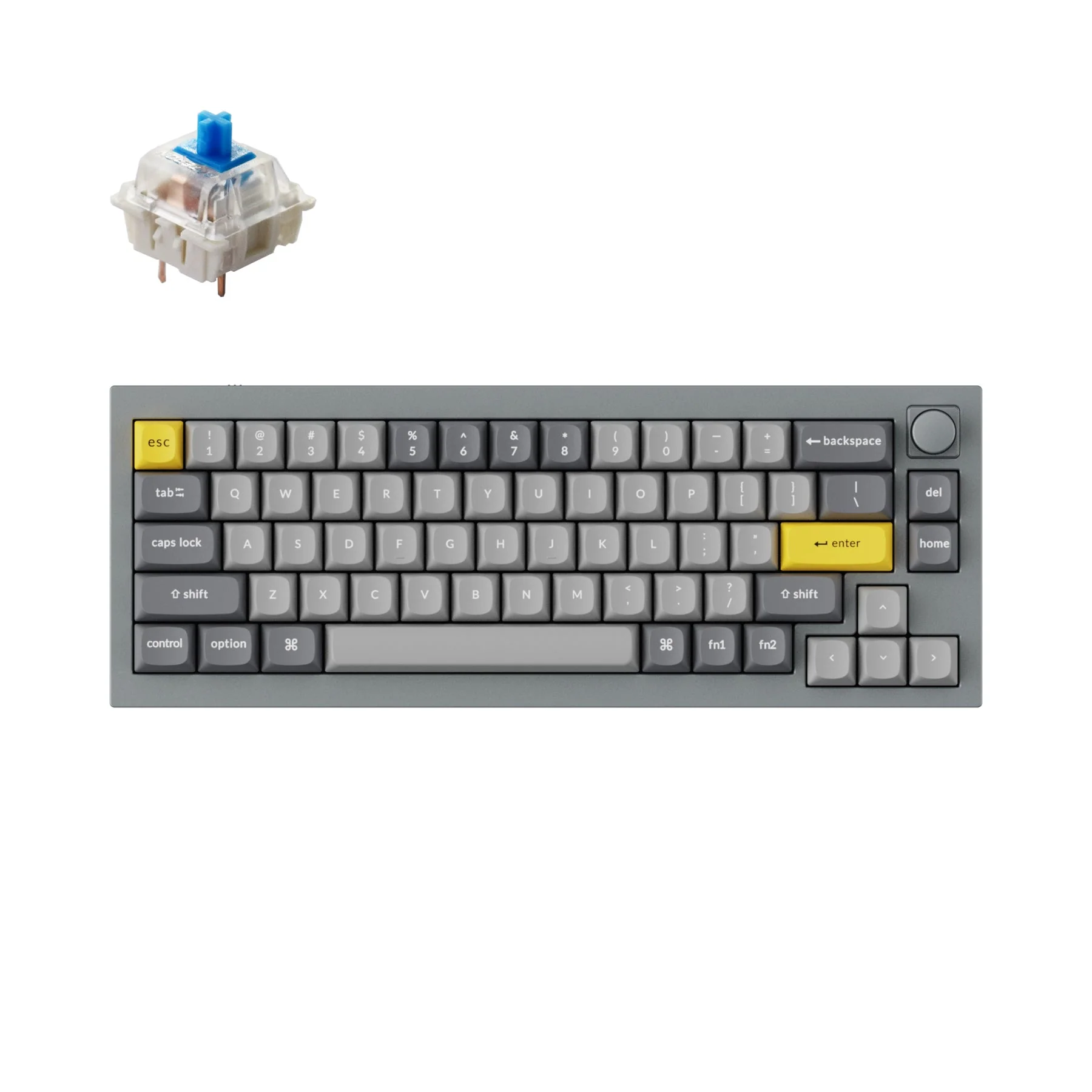 Keychron Q2 QMK Custom Mechanical Keyboard (US ANSI Layout) - Image 17