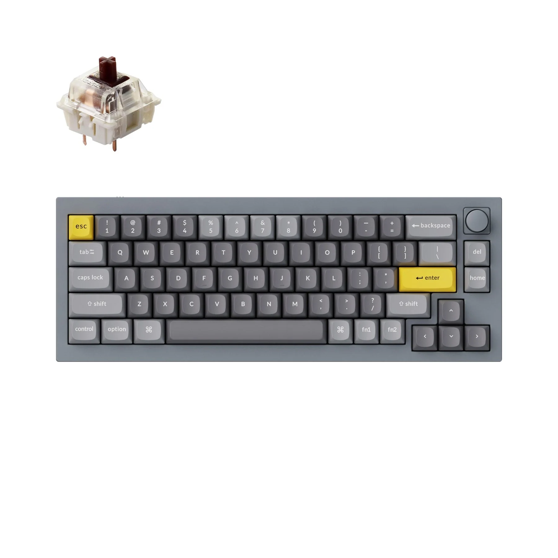 Keychron Q2 QMK Custom Mechanical Keyboard (US ANSI Layout) - Image 25