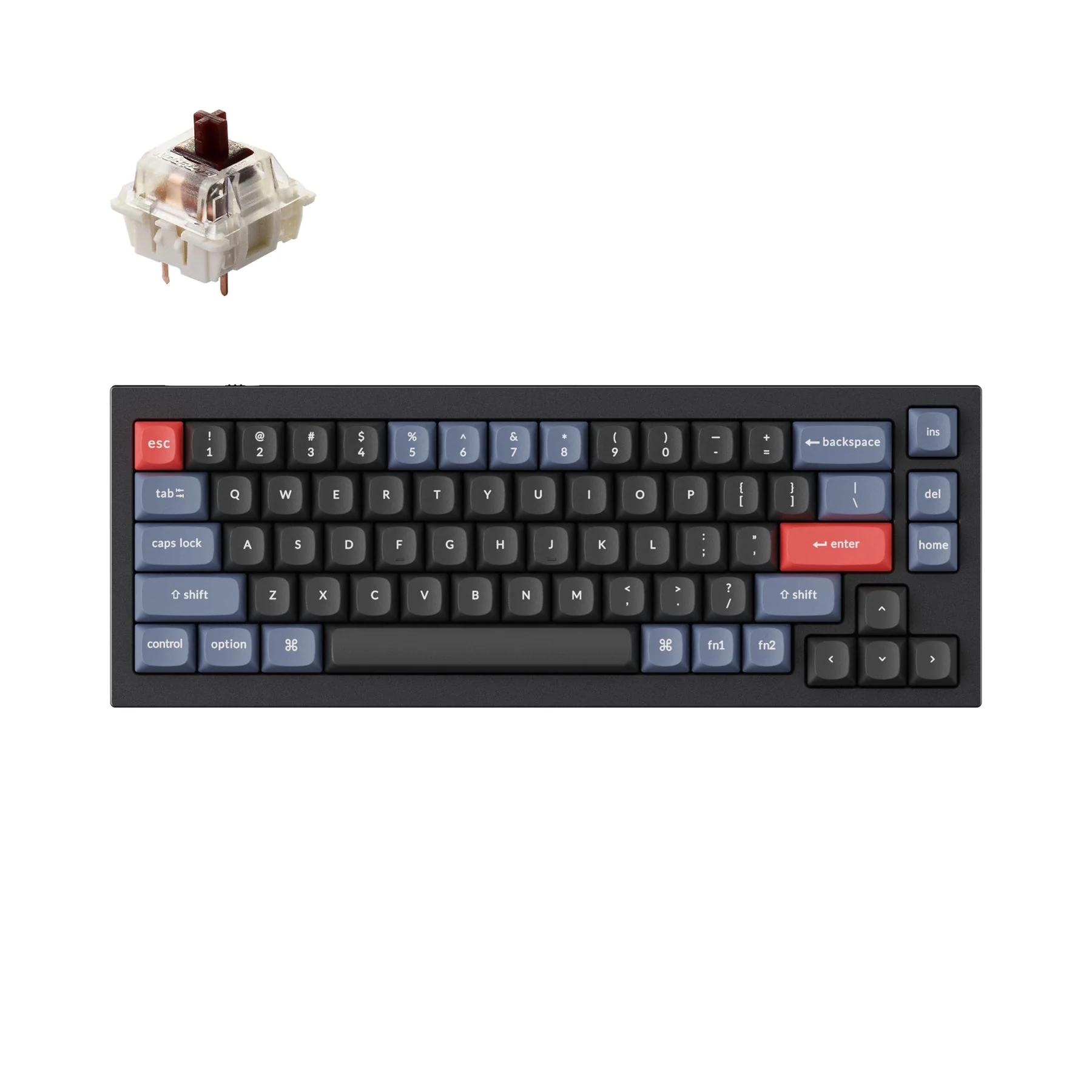 Keychron Q2 QMK Custom Mechanical Keyboard (US ANSI Layout) - Image 3