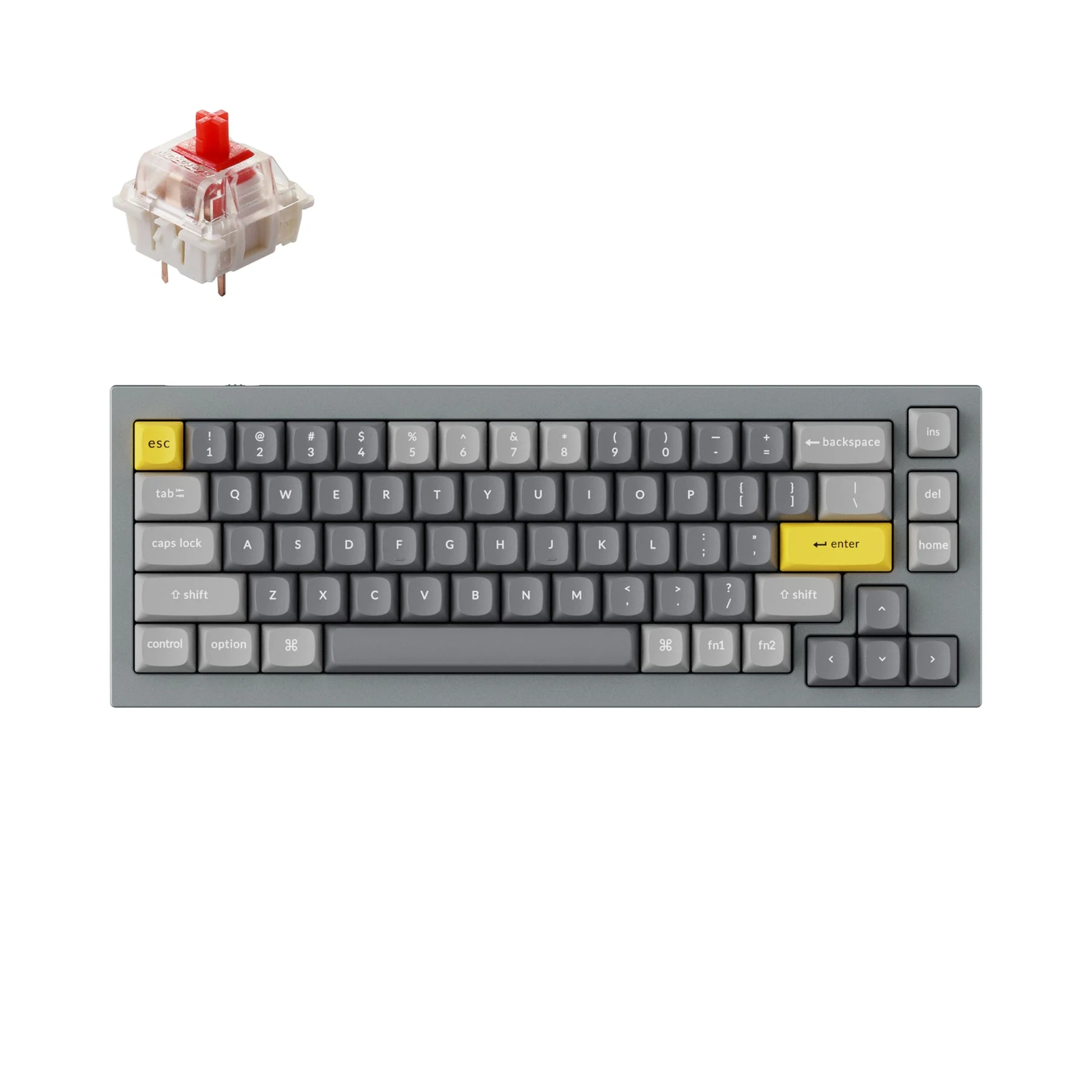 Keychron Q2 QMK Custom Mechanical Keyboard (US ANSI Layout) - Image 4