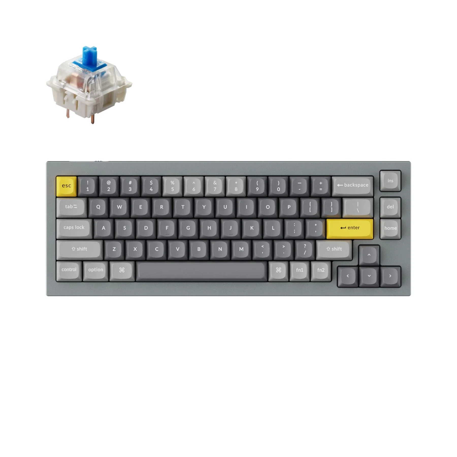 Keychron Q2 QMK Custom Mechanical Keyboard (US ANSI Layout) - Image 5