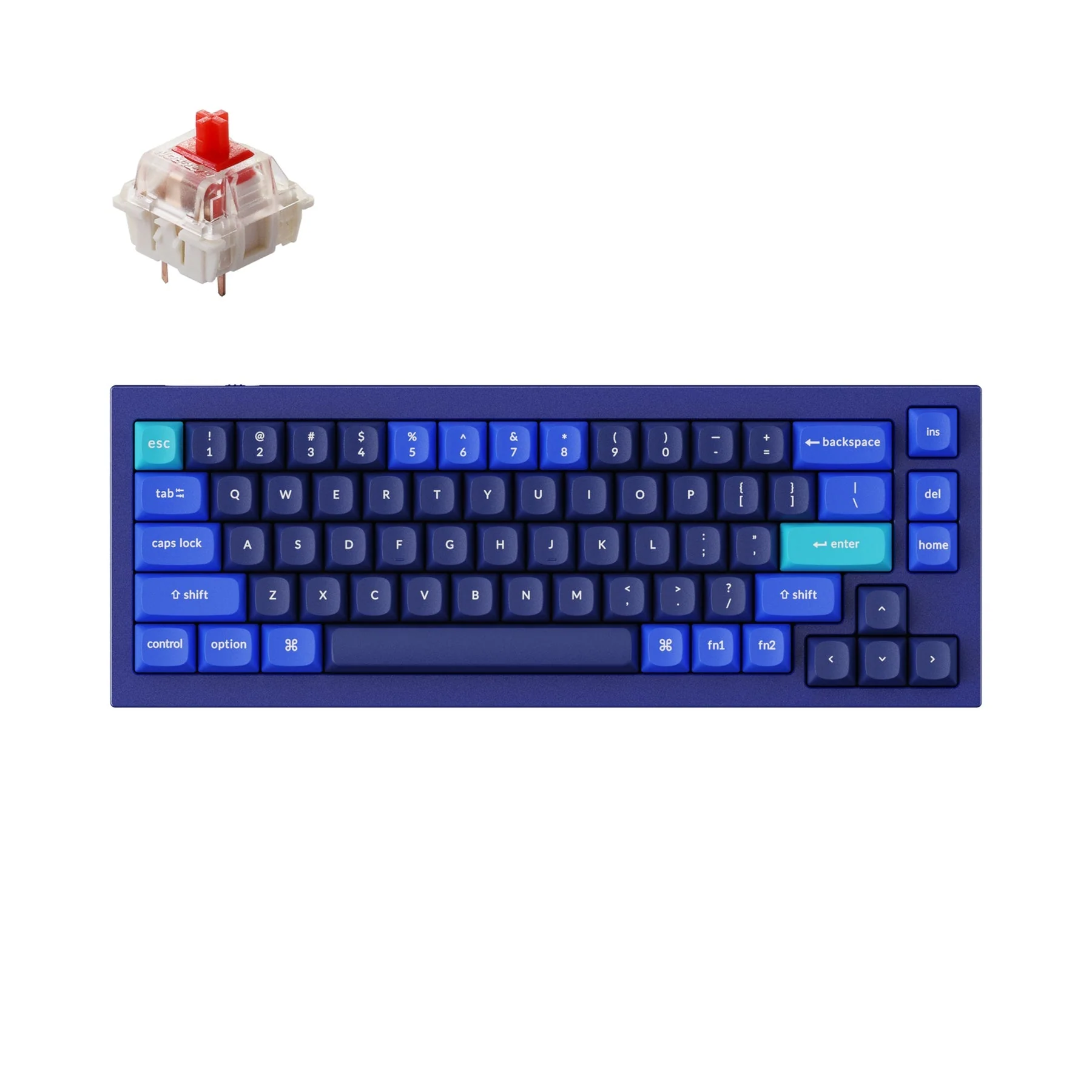 Keychron Q2 QMK Custom Mechanical Keyboard (US ANSI Layout) - Image 7