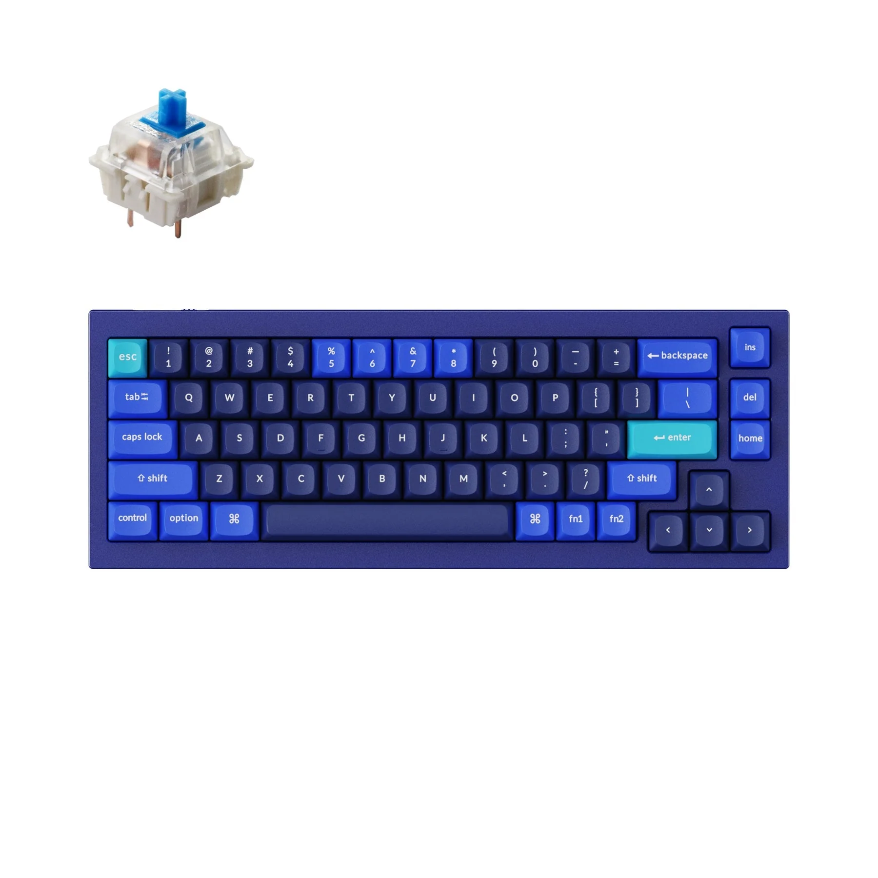 Keychron Q2 QMK Custom Mechanical Keyboard (US ANSI Layout) - Image 8