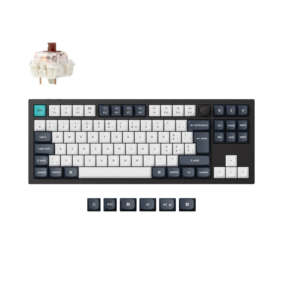 Keychron Q3 Max QMK/VIA Wireless Custom Mechanical Keyboard ISO Layout Collection - Image 11