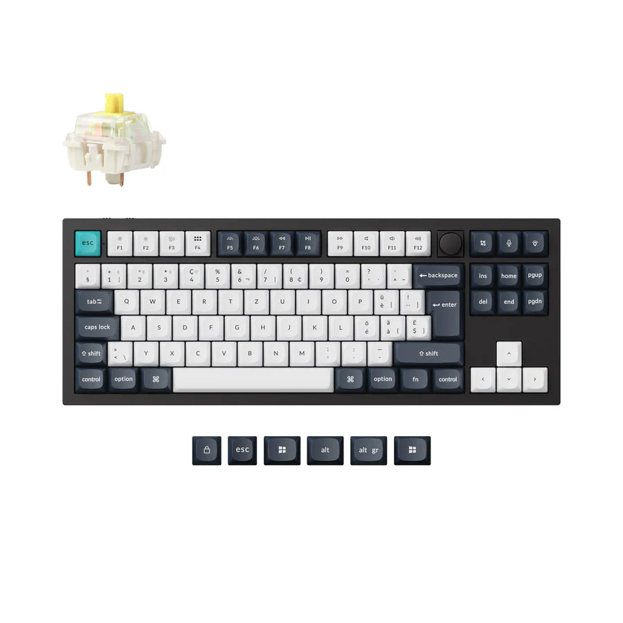 Keychron Q3 Max QMK/VIA Wireless Custom Mechanical Keyboard ISO Layout Collection - Image 12