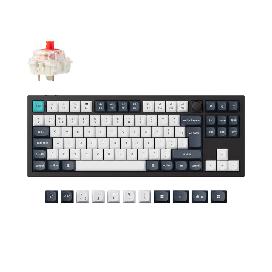 Keychron Q3 Max QMK/VIA Wireless Custom Mechanical Keyboard ISO Layout Collection - Image 4
