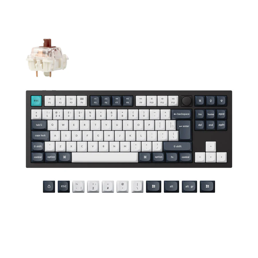 Keychron Q3 Max QMK/VIA Wireless Custom Mechanical Keyboard ISO Layout Collection - Image 5