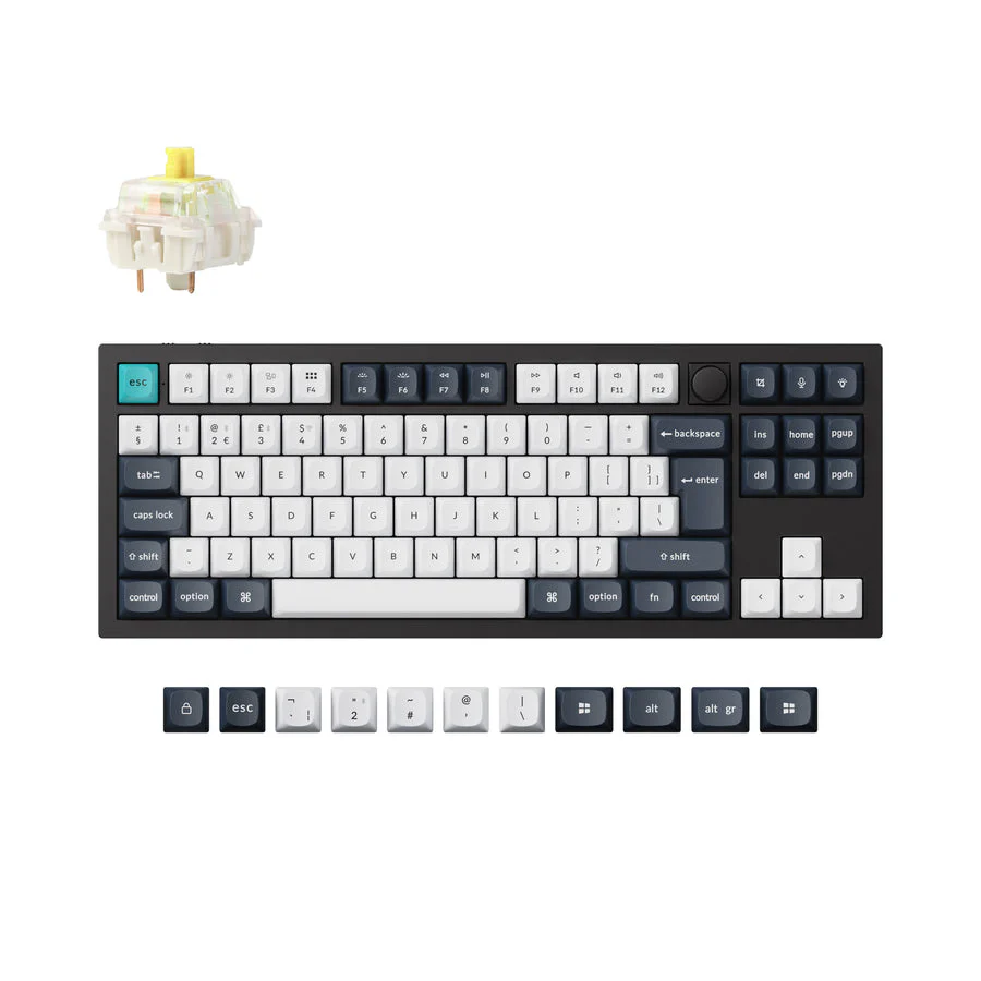 Keychron Q3 Max QMK/VIA Wireless Custom Mechanical Keyboard ISO Layout Collection - Image 6