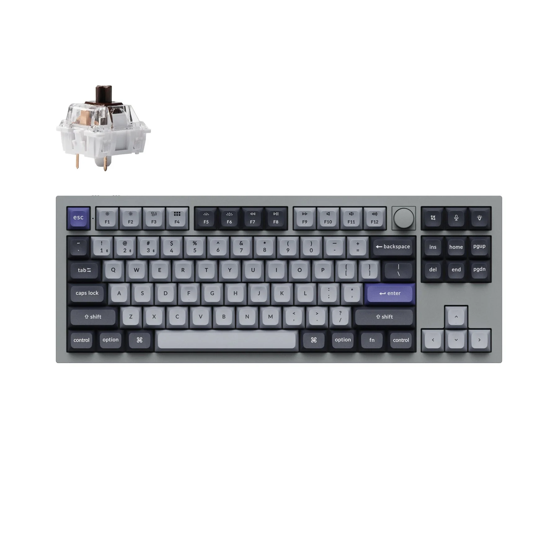 Keychron Q3 Pro QMK/VIA Wireless Custom Mechanical Keyboard - Image 17