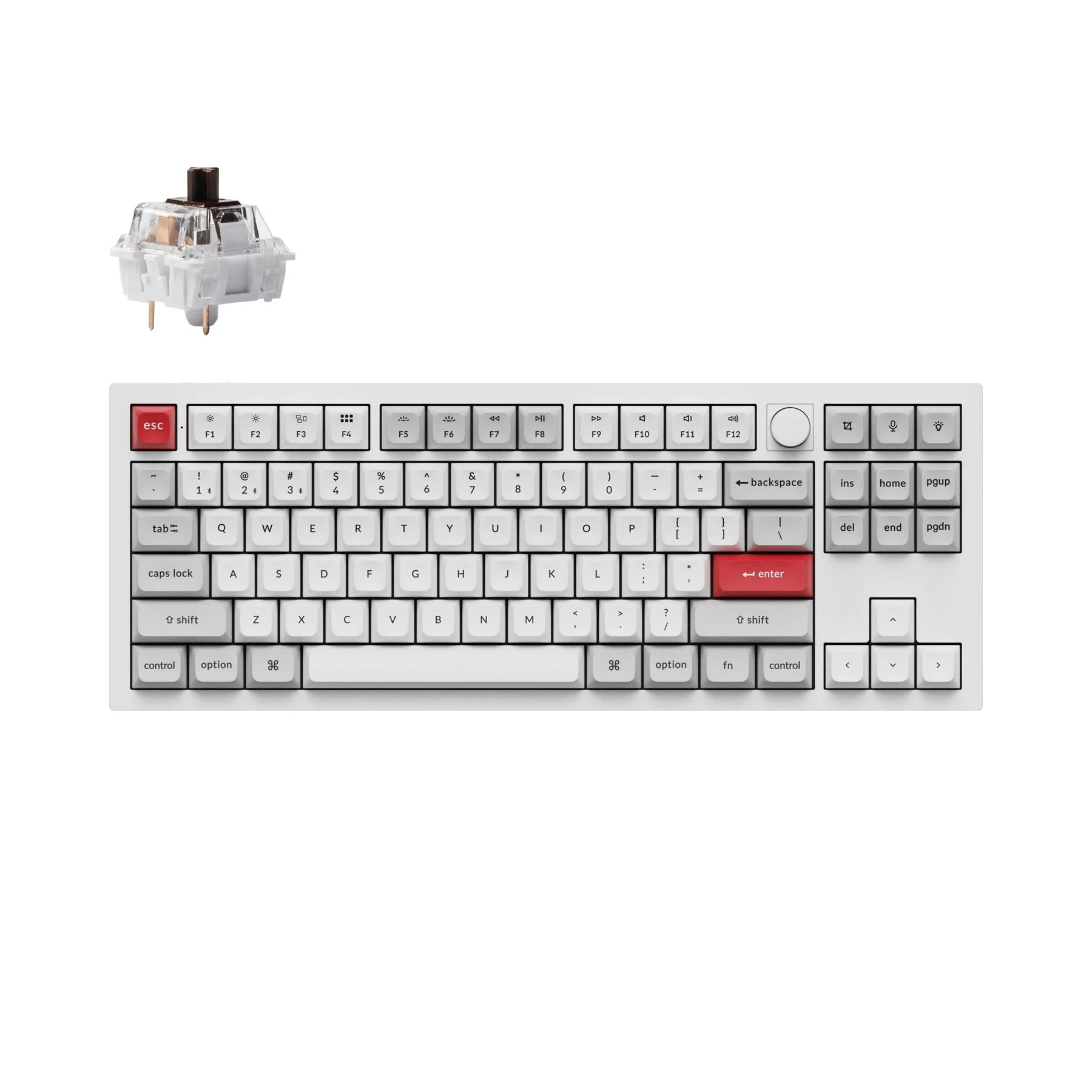 Keychron Q3 Pro QMK/VIA Wireless Custom Mechanical Keyboard - Image 20