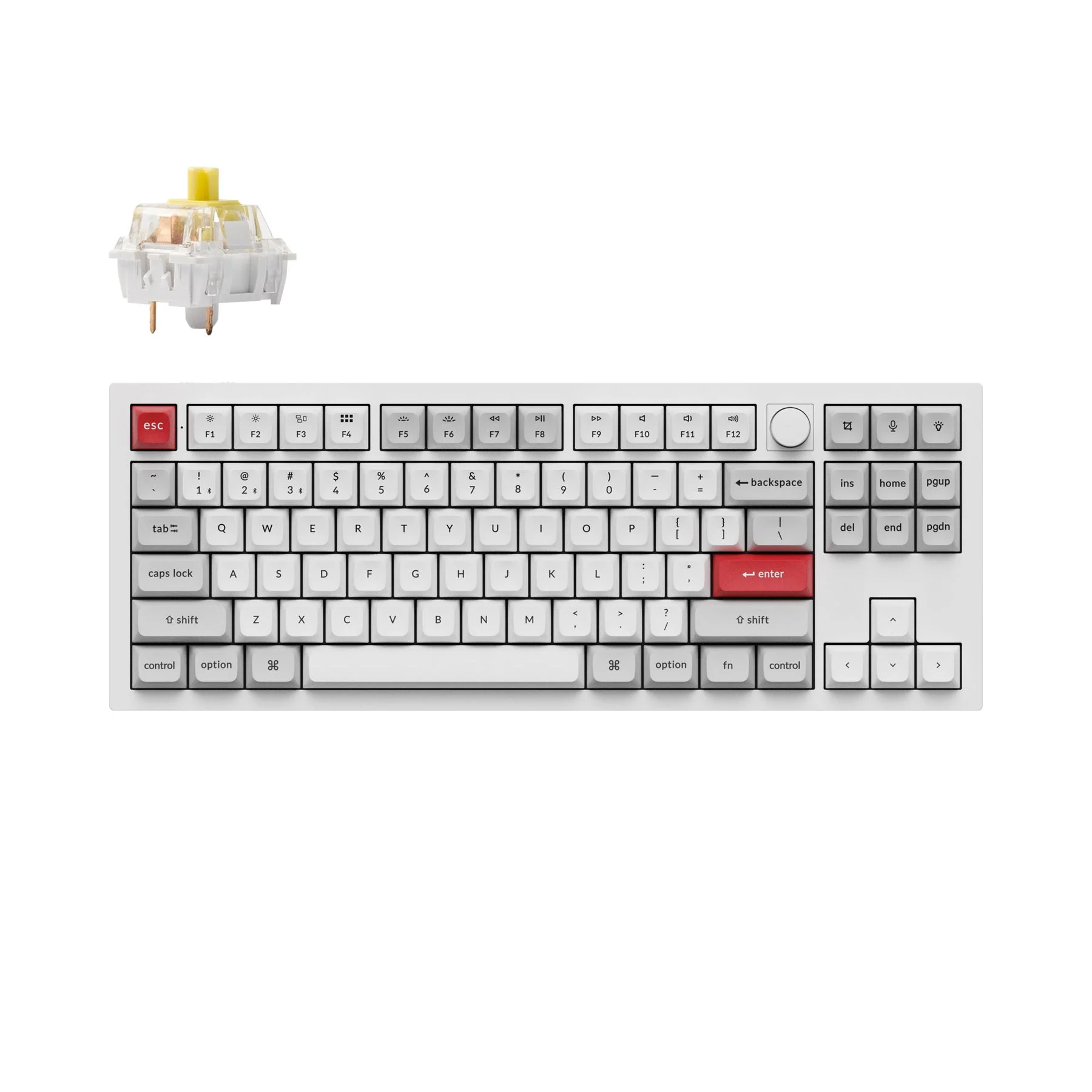 Keychron Q3 Pro QMK/VIA Wireless Custom Mechanical Keyboard - Image 21