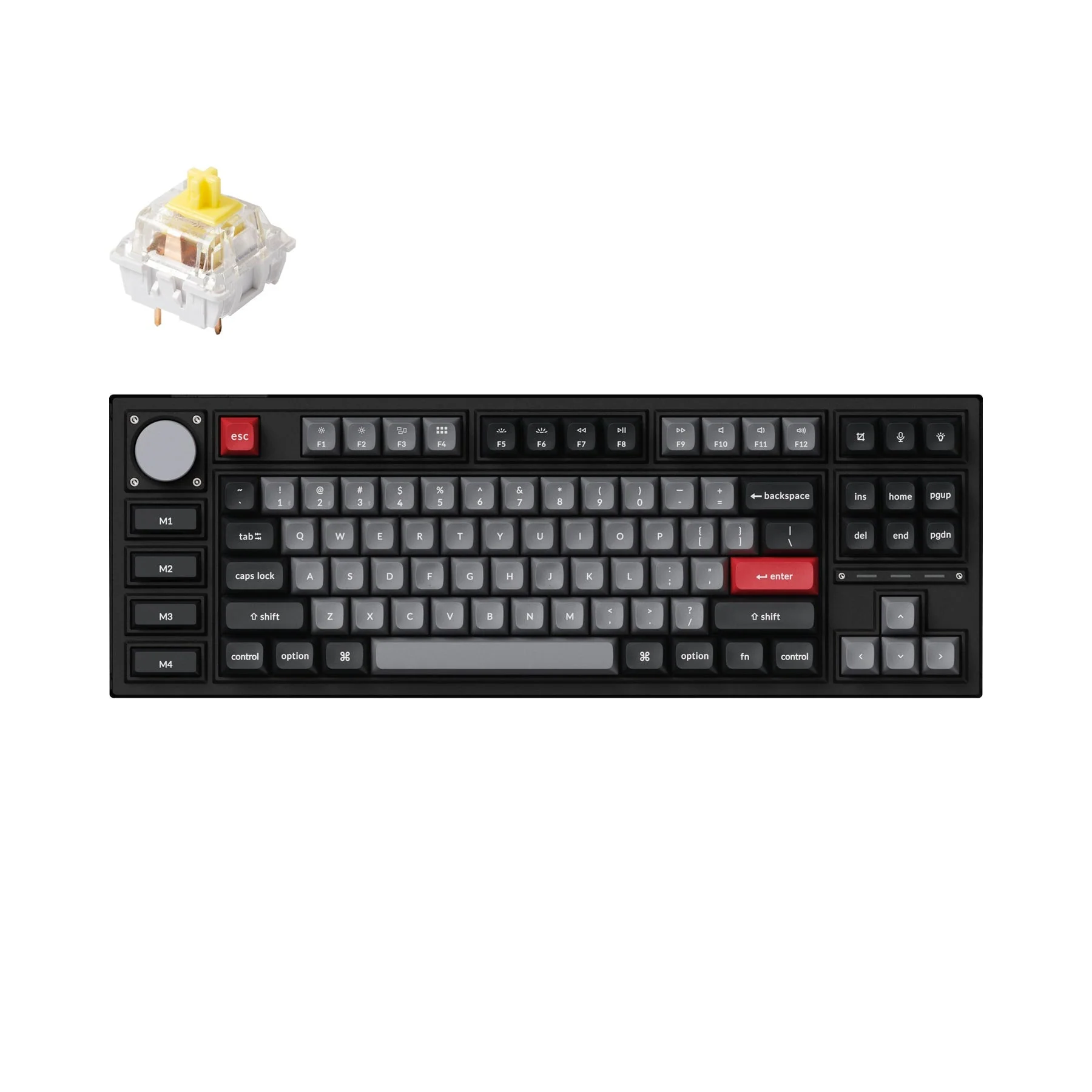 Keychron Q3 Pro QMK/VIA Wireless Custom Mechanical Keyboard - Image 3