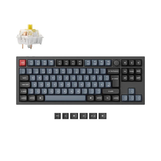 Keychron Q3 Pro QMK/VIA Wireless Custom Mechanical Keyboard ISO Layout Collection - Image 17