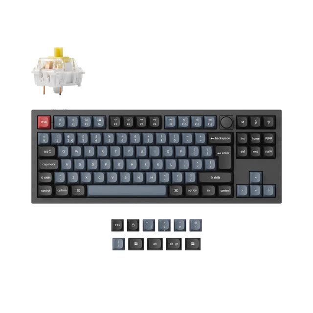 Keychron Q3 Pro QMK/VIA Wireless Custom Mechanical Keyboard ISO Layout Collection - Image 19