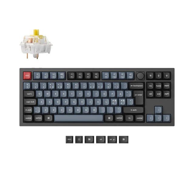 Keychron Q3 Pro QMK/VIA Wireless Custom Mechanical Keyboard ISO Layout Collection - Image 21