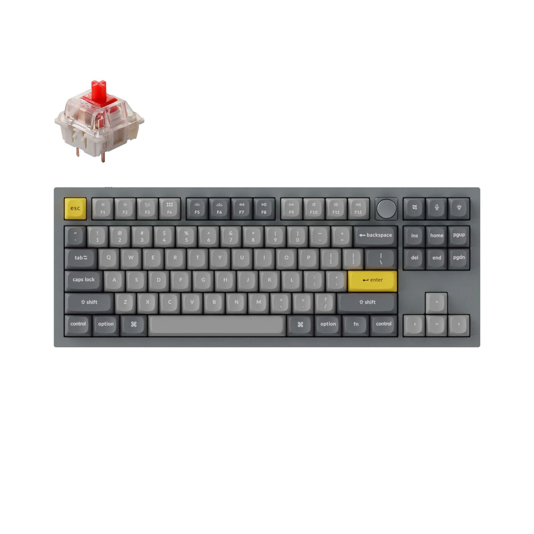 Keychron Q3 QMK Custom Mechanical Keyboard (US ANSI Layout) - Image 13