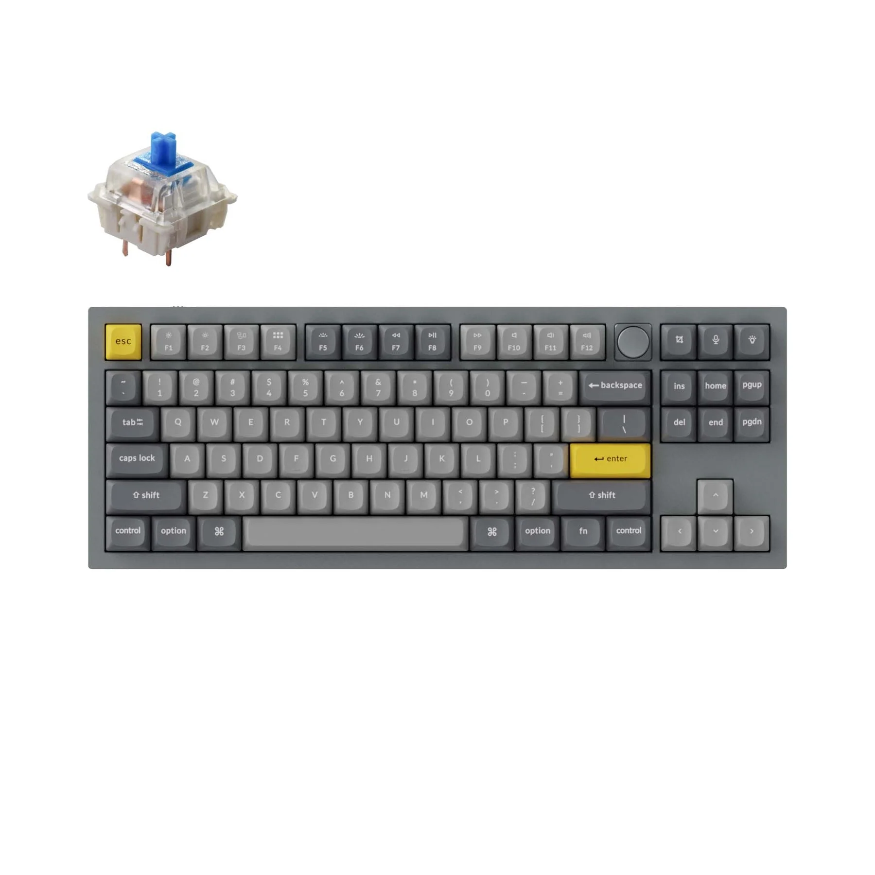 Keychron Q3 QMK Custom Mechanical Keyboard (US ANSI Layout) - Image 14