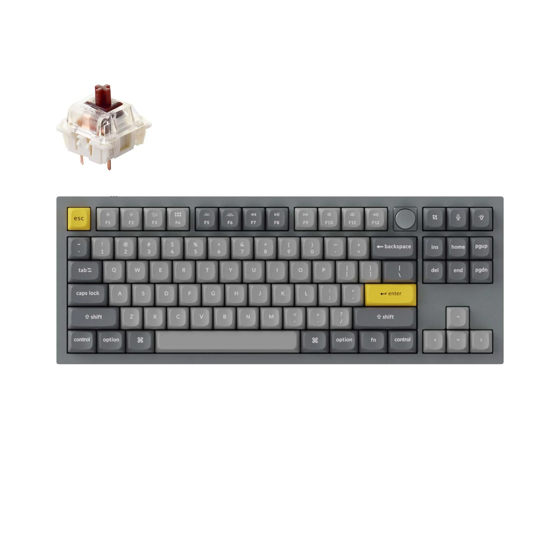 Keychron Q3 QMK Custom Mechanical Keyboard (US ANSI Layout) - Image 15