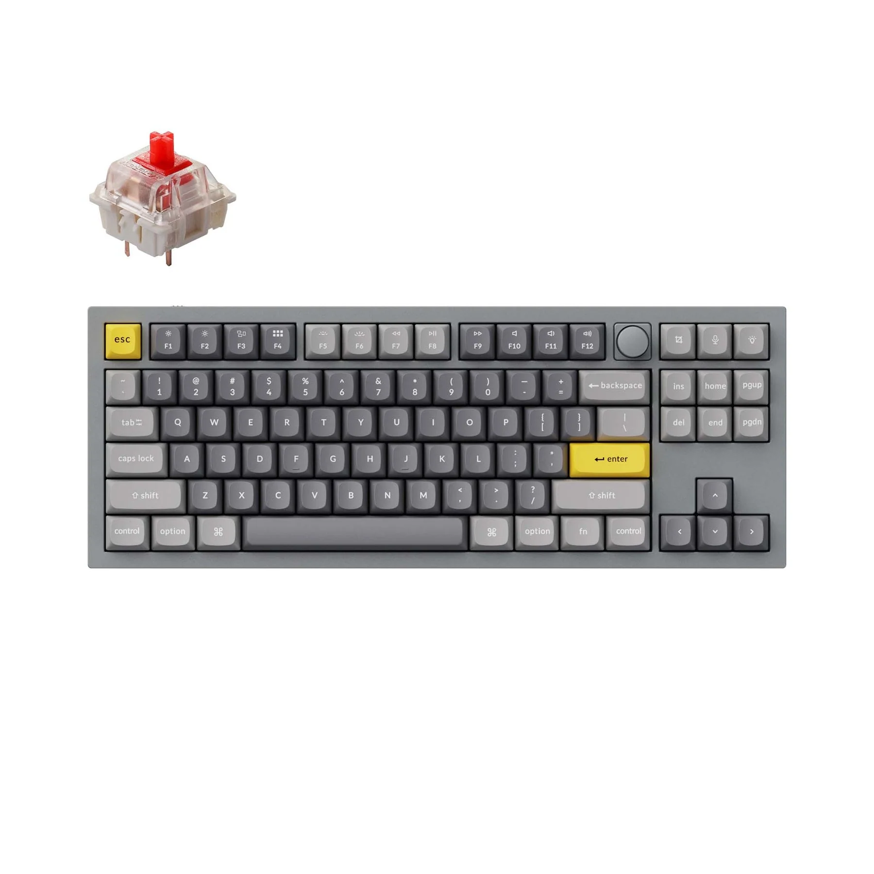 Keychron Q3 QMK Custom Mechanical Keyboard (US ANSI Layout) - Image 34