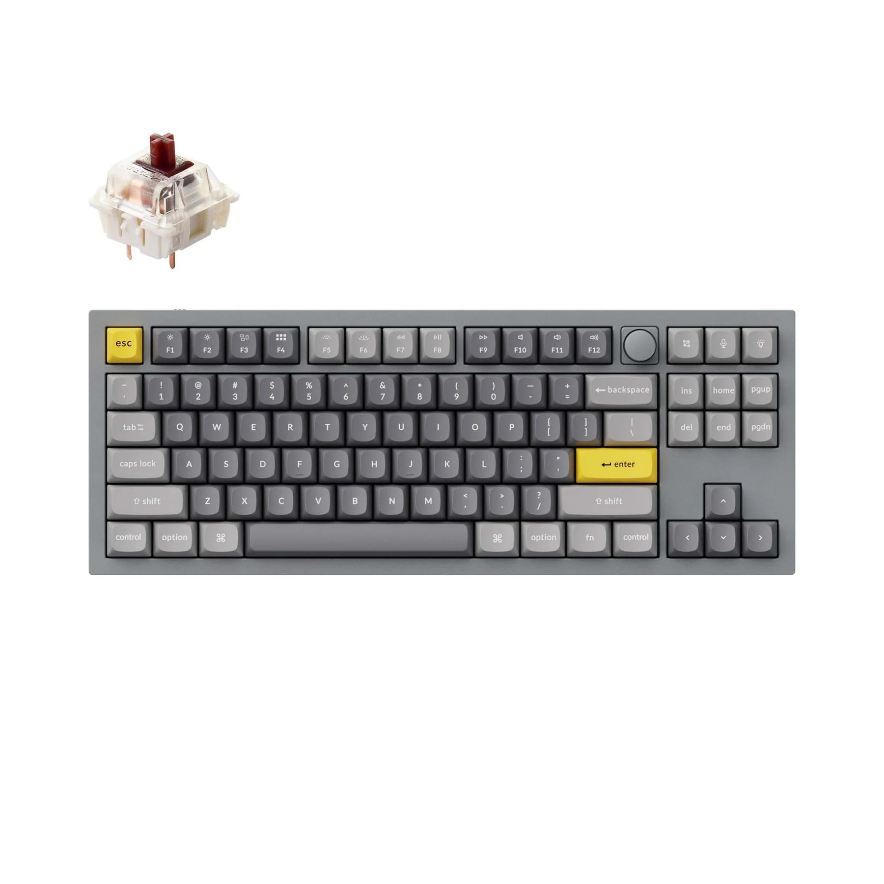 Keychron Q3 QMK Custom Mechanical Keyboard (US ANSI Layout) - Image 36