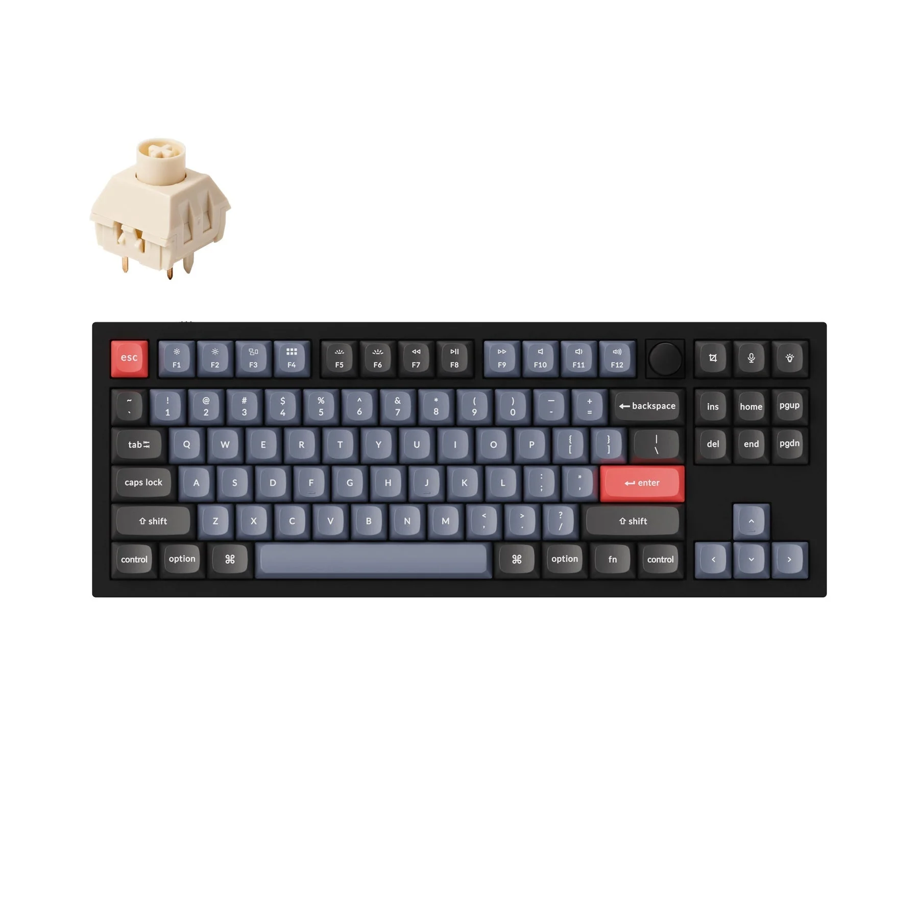 Keychron Q3 QMK Custom Mechanical Keyboard (US ANSI Layout) - Image 46