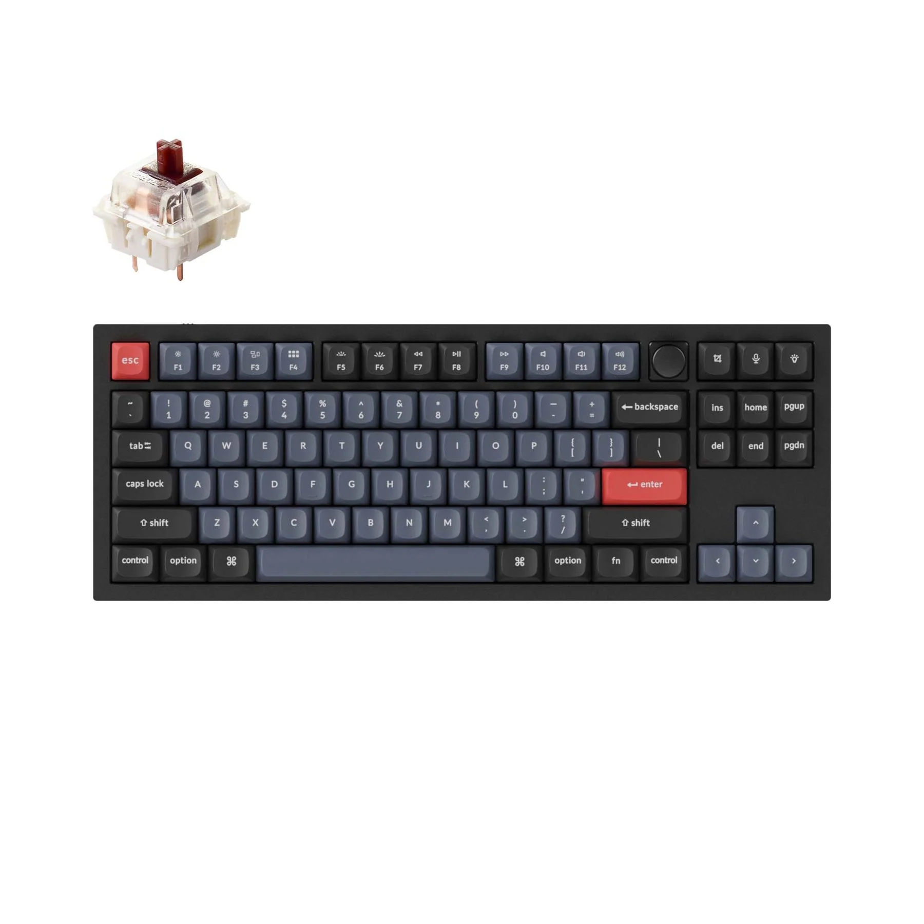 Keychron Q3 QMK Custom Mechanical Keyboard (US ANSI Layout) - Image 6