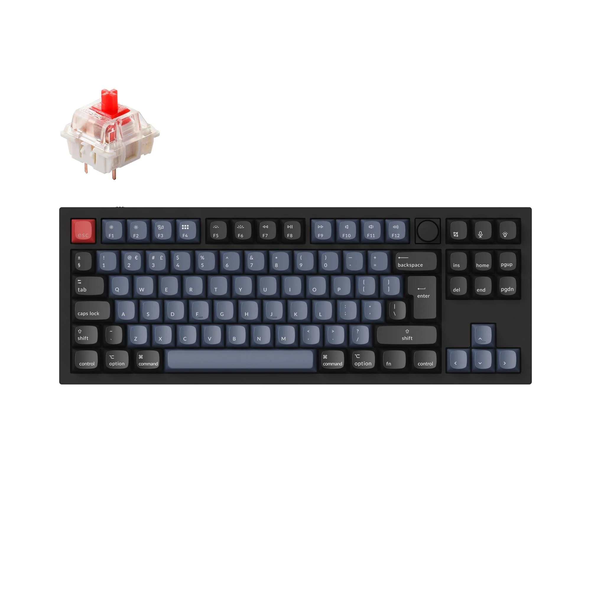 Keychron Q3 QMK Custom Mechanical Keyboard ISO Layout Collection - Image 3