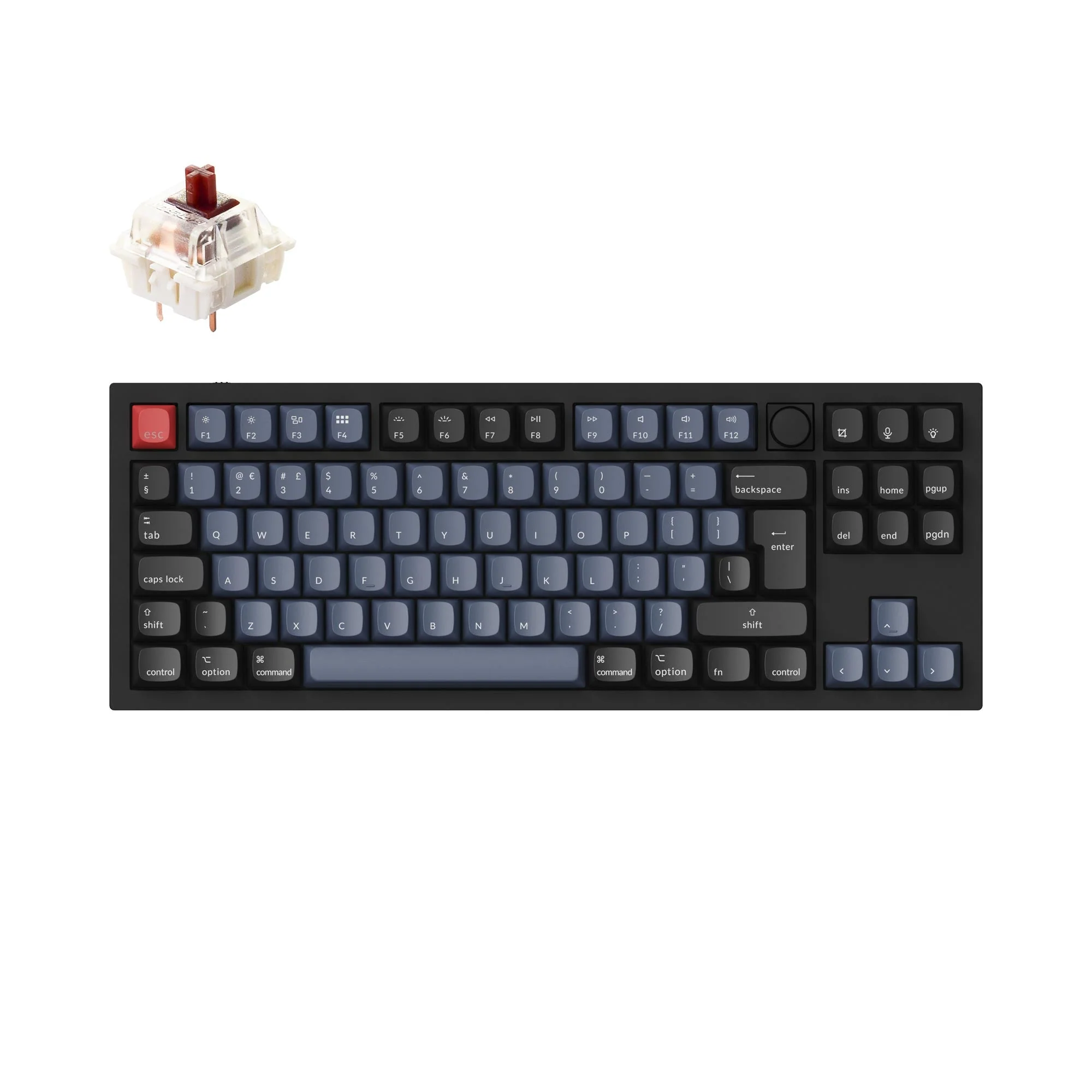 Keychron Q3 QMK Custom Mechanical Keyboard ISO Layout Collection - Image 4