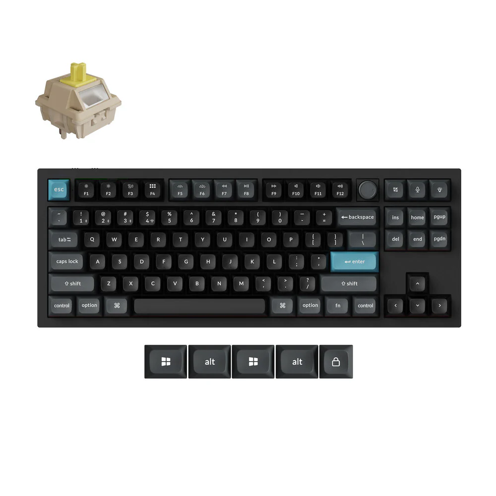 Keychron Q3 Ultra 8K Wireless Custom Mechanical Keyboard (US ANSI Layout) - Image 11