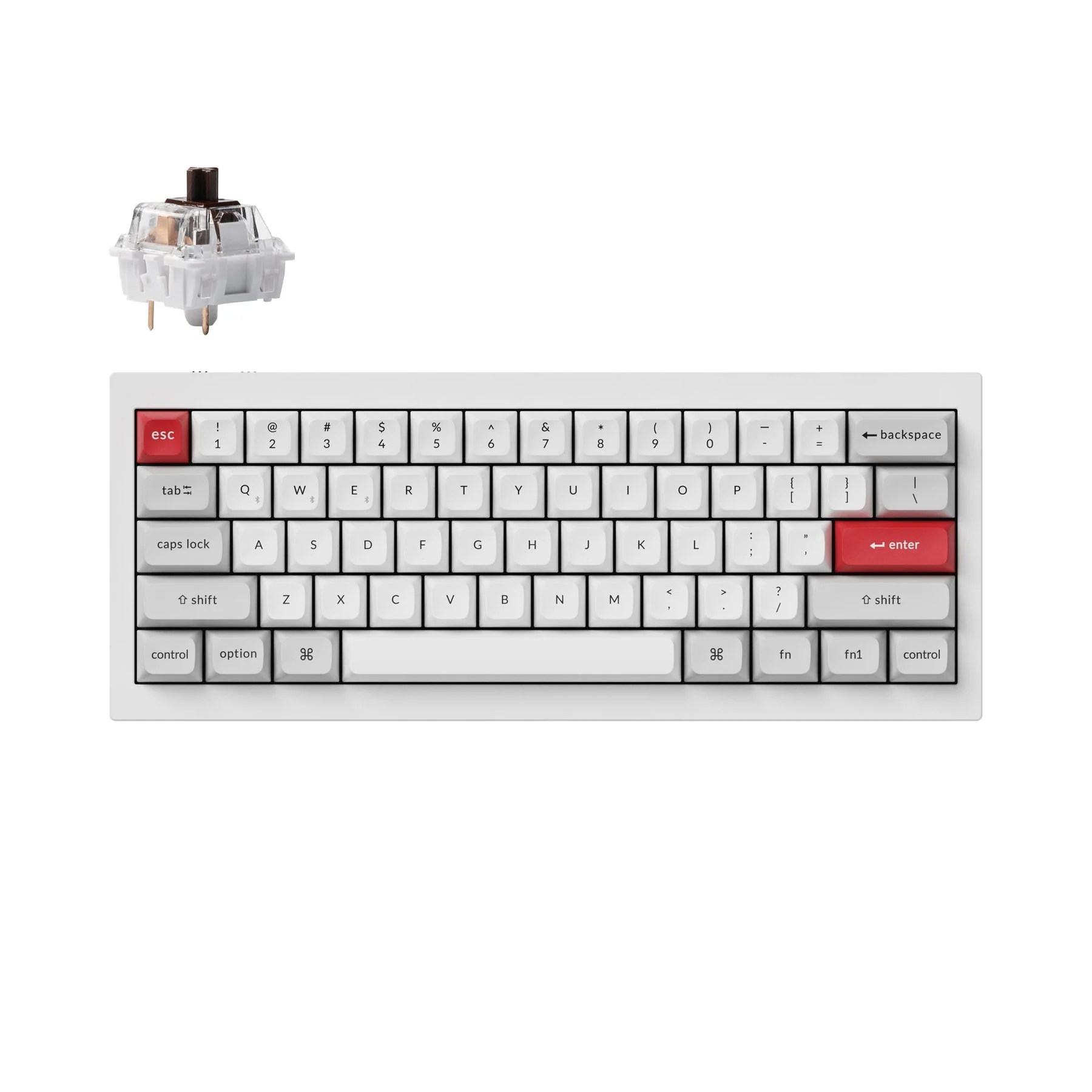 Keychron Q4 Pro QMK/VIA Wireless Custom Mechanical Keyboard - ANSI Layout - Image 8