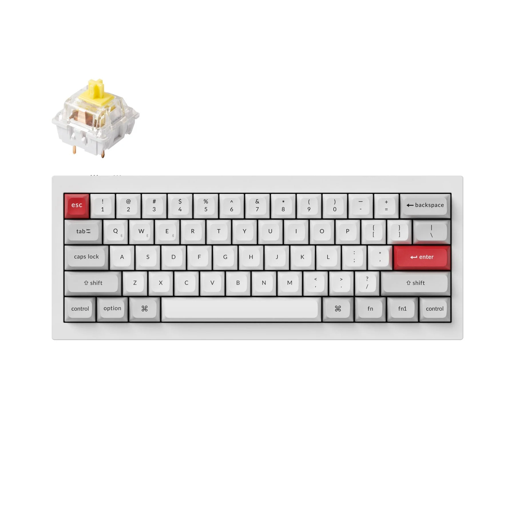 Keychron Q4 Pro QMK/VIA Wireless Custom Mechanical Keyboard - ANSI Layout - Image 9