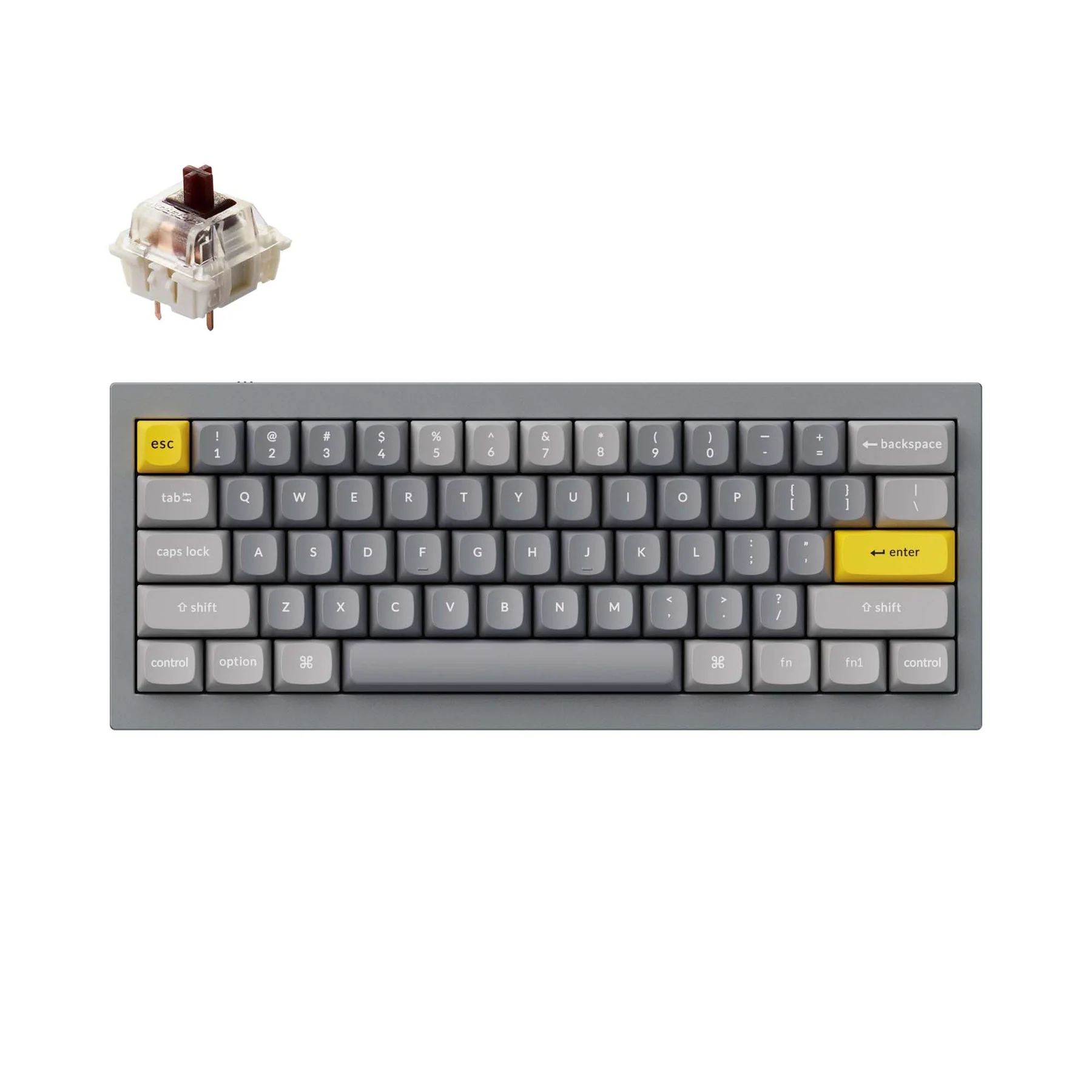 Keychron Q4 QMK Custom Mechanical Keyboard (US ANSI Layout) - Image 6