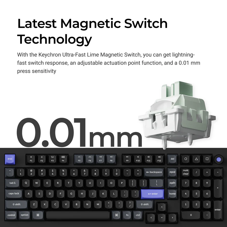 Keychron Q5 HE 8K Magnetic Switch Keyboard - Image 4
