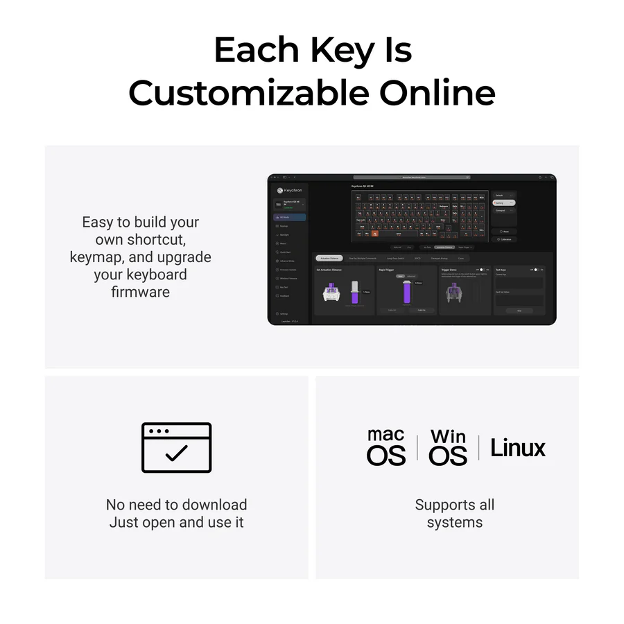 Keychron Q5 HE 8K Magnetic Switch Keyboard - Image 8