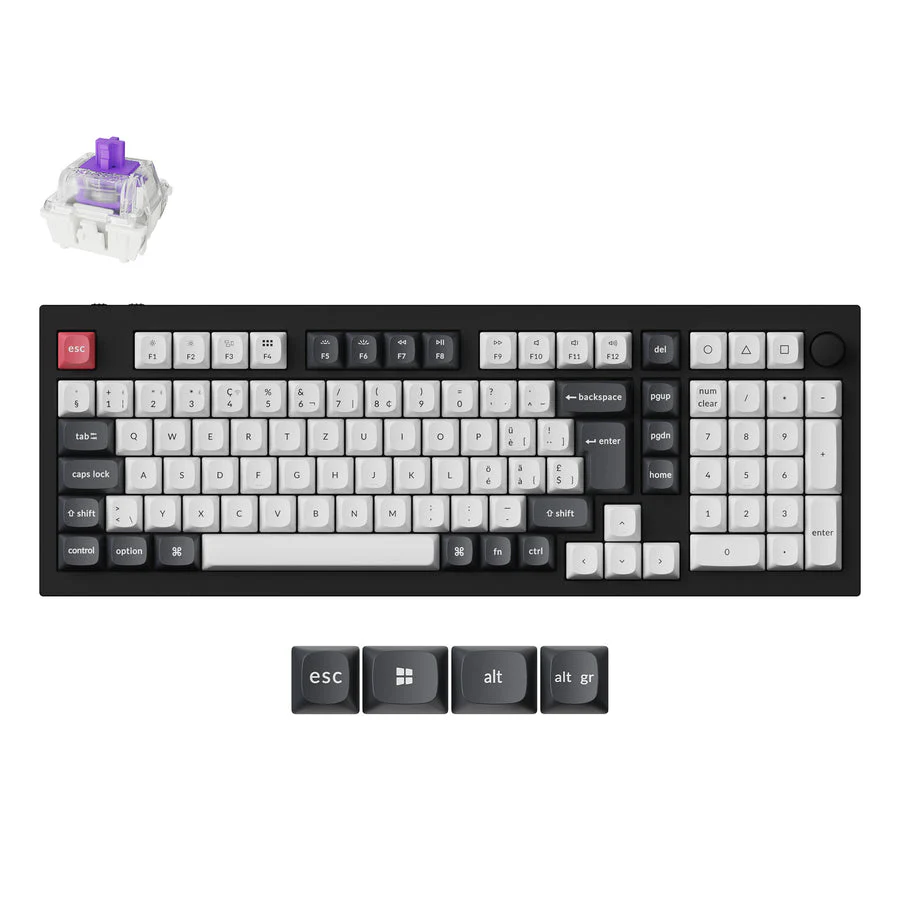 Keychron Q5 HE QMK Wireless Custom Keyboard ISO Layout Collection - Image 3