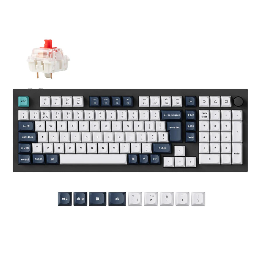 Keychron Q5 Max QMK/VIA Wireless Custom Mechanical Keyboard ISO Layout Collection - Image 4