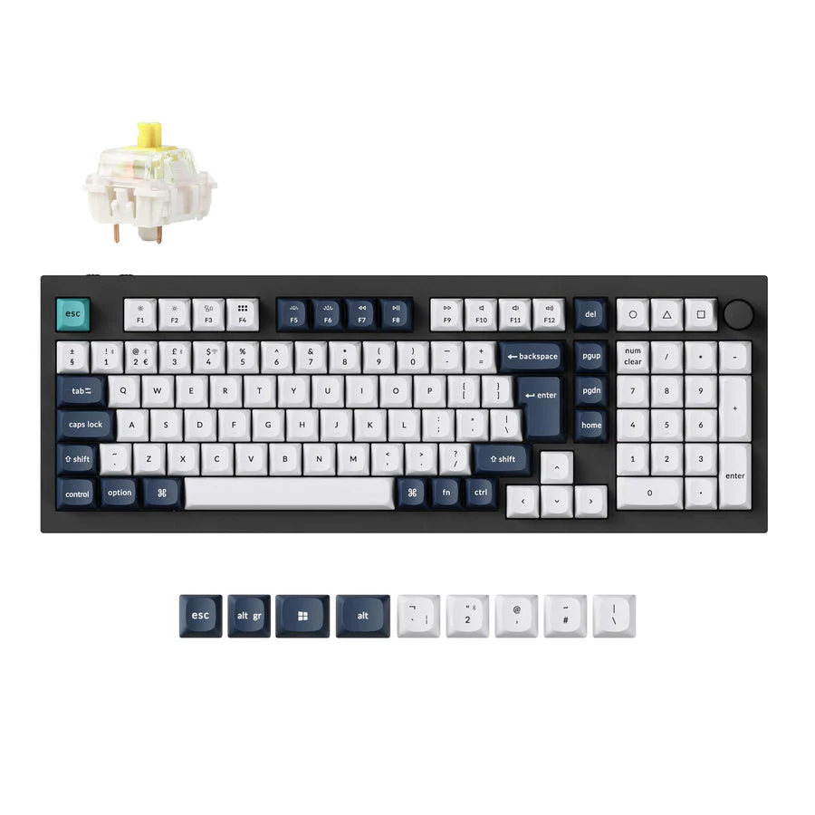 Keychron Q5 Max QMK/VIA Wireless Custom Mechanical Keyboard ISO Layout Collection - Image 6