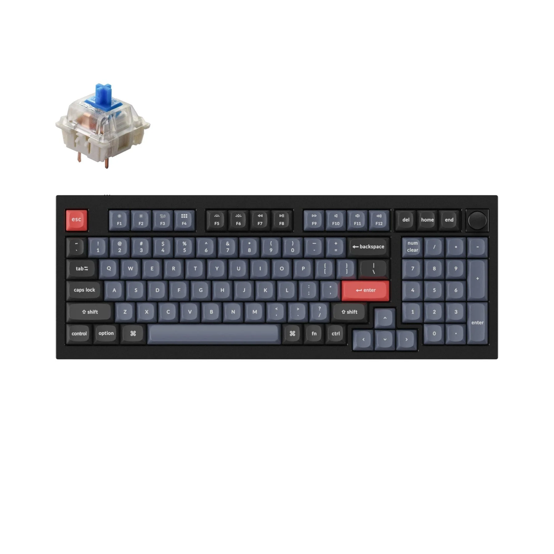 Keychron Q5 QMK Custom Mechanical Keyboard (US ANSI Layout) - Image 11