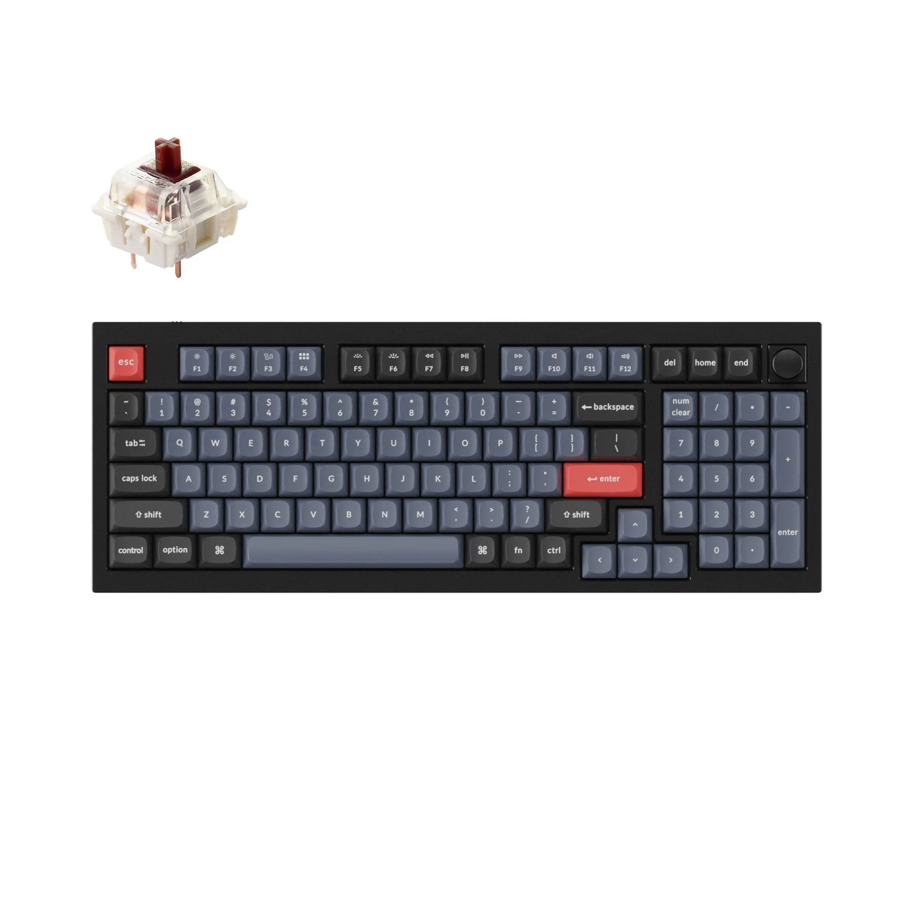 Keychron Q5 QMK Custom Mechanical Keyboard (US ANSI Layout) - Image 12