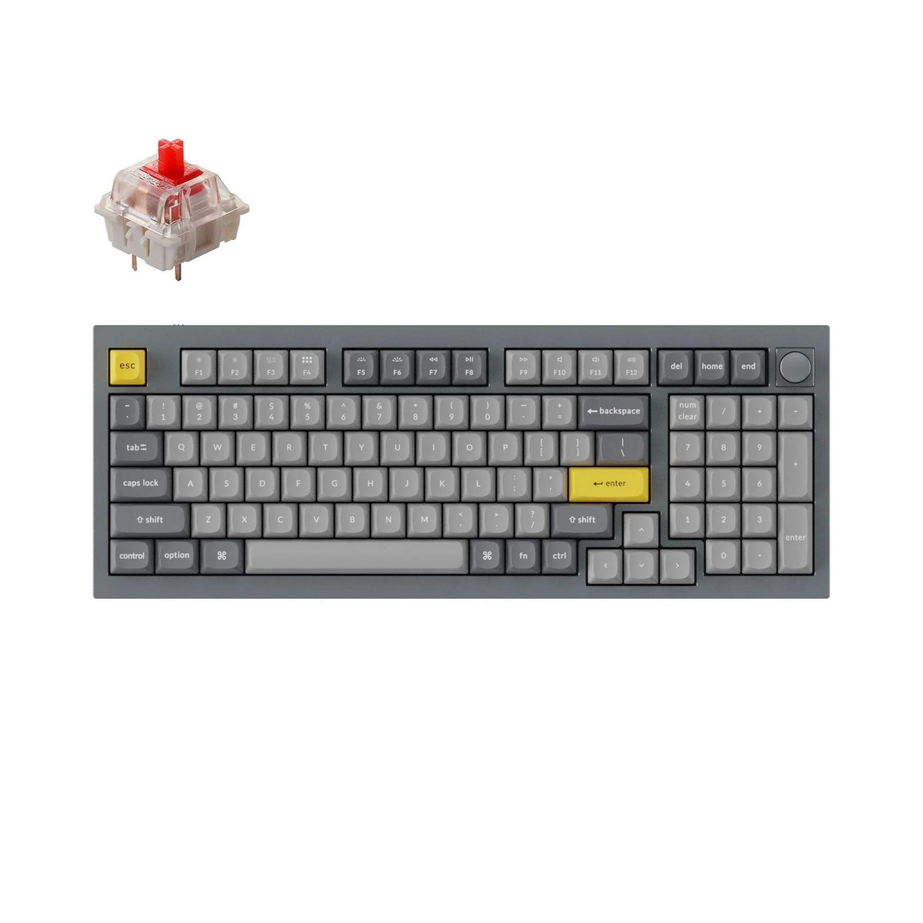 Keychron Q5 QMK Custom Mechanical Keyboard (US ANSI Layout) - Image 13